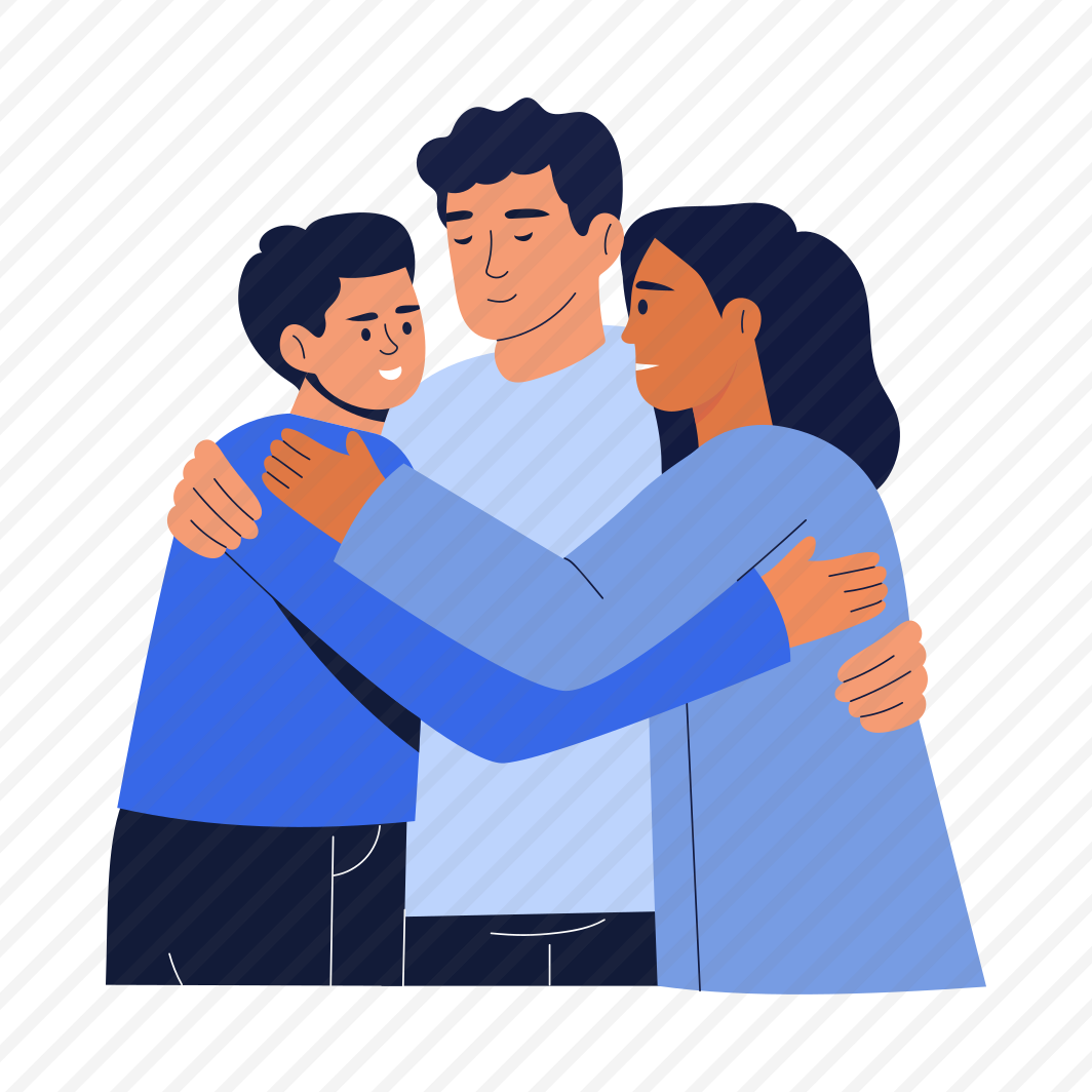 Friends Hug, Cuddling, Affection, Friendship, Buddies preview