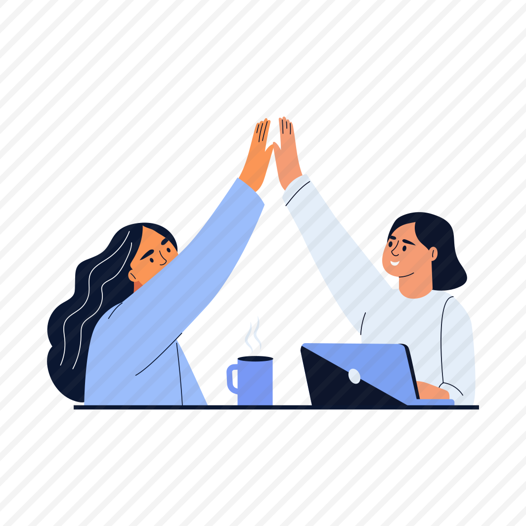 High Five, Celebration, Happy, Friends, Bff preview