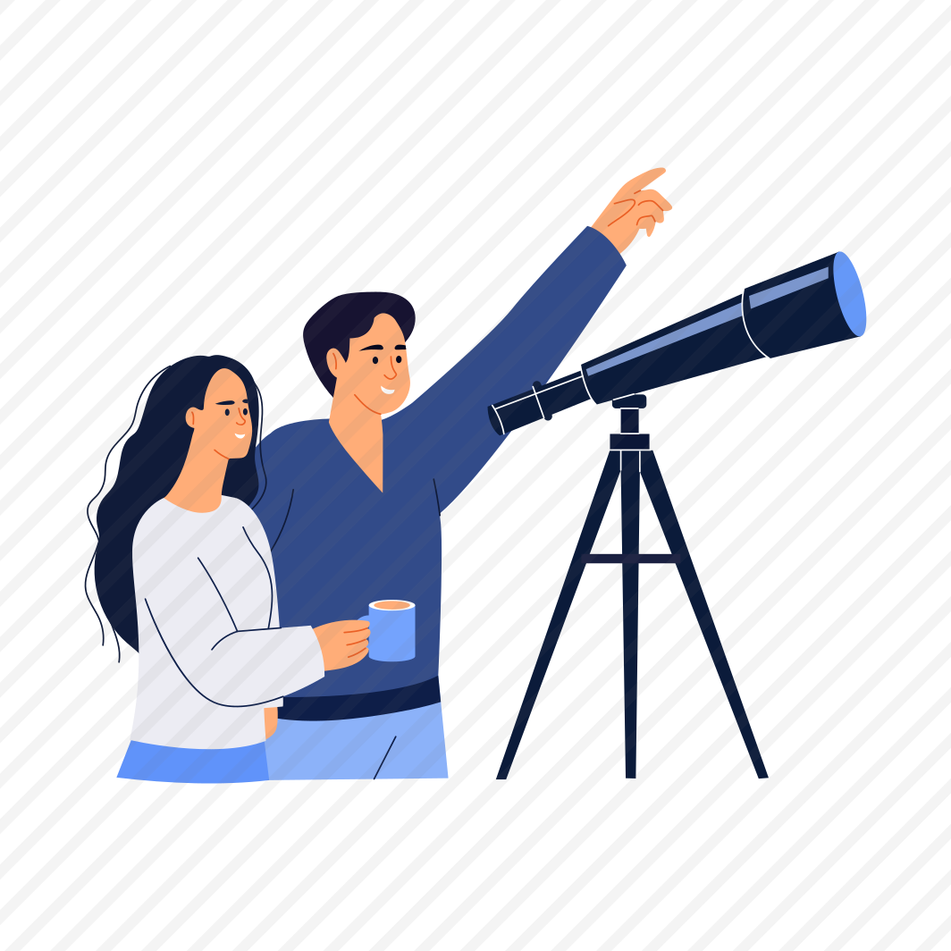 Stargazing, Observation, Friends, Bff, Companion preview