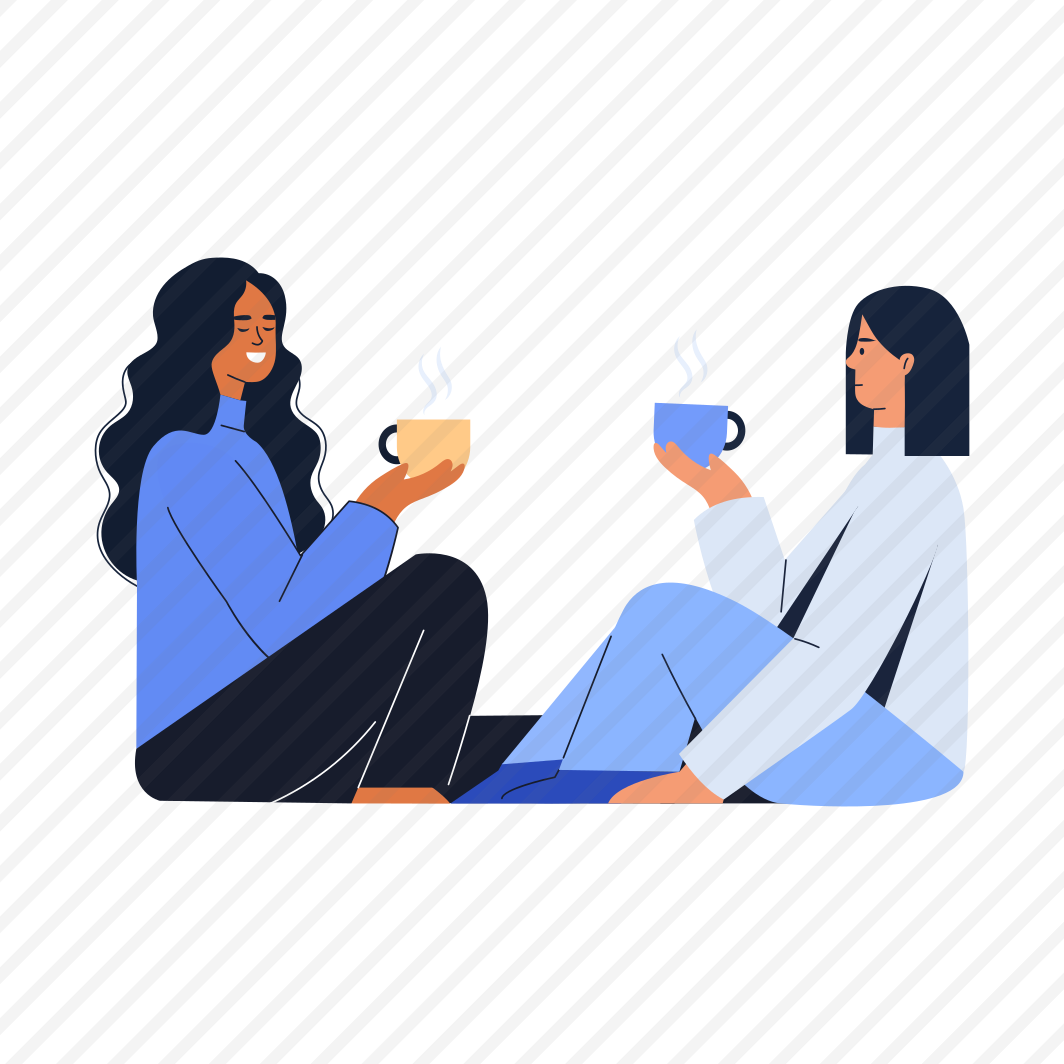 Tea Gossip, Talking, Laughing, Friends, Bff preview