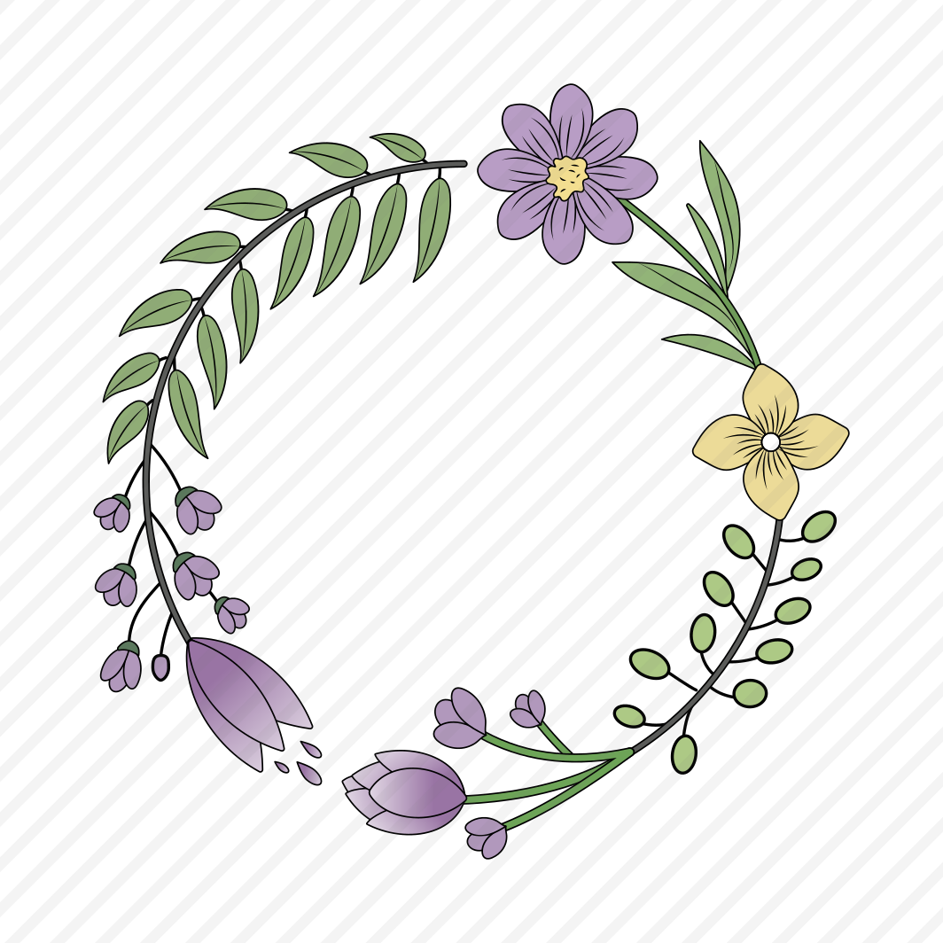 Bleeding Heart, Wreath, Floret, Blooming, Nature, preview