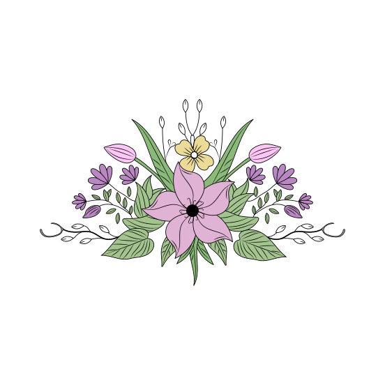 Canna Lily, Floret, Blooming, Nature, Flower illustration