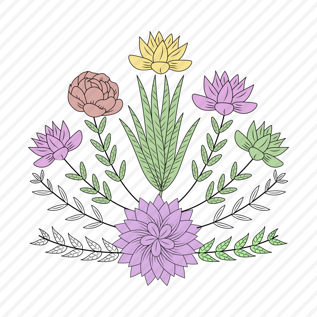 Dahila, Ornate, Floret, Blooming, Nature, preview