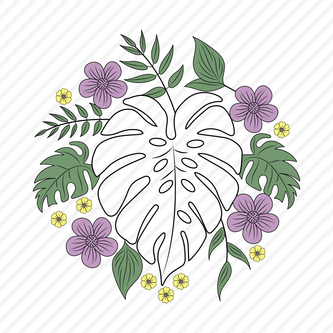 Monstera, Foliage, Floret, Blooming, Nature, preview