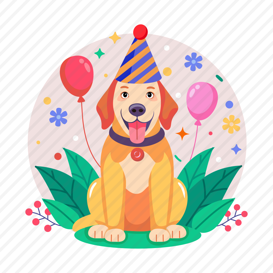 Dog Party, Birthday, Celebration, Animal, Happy preview