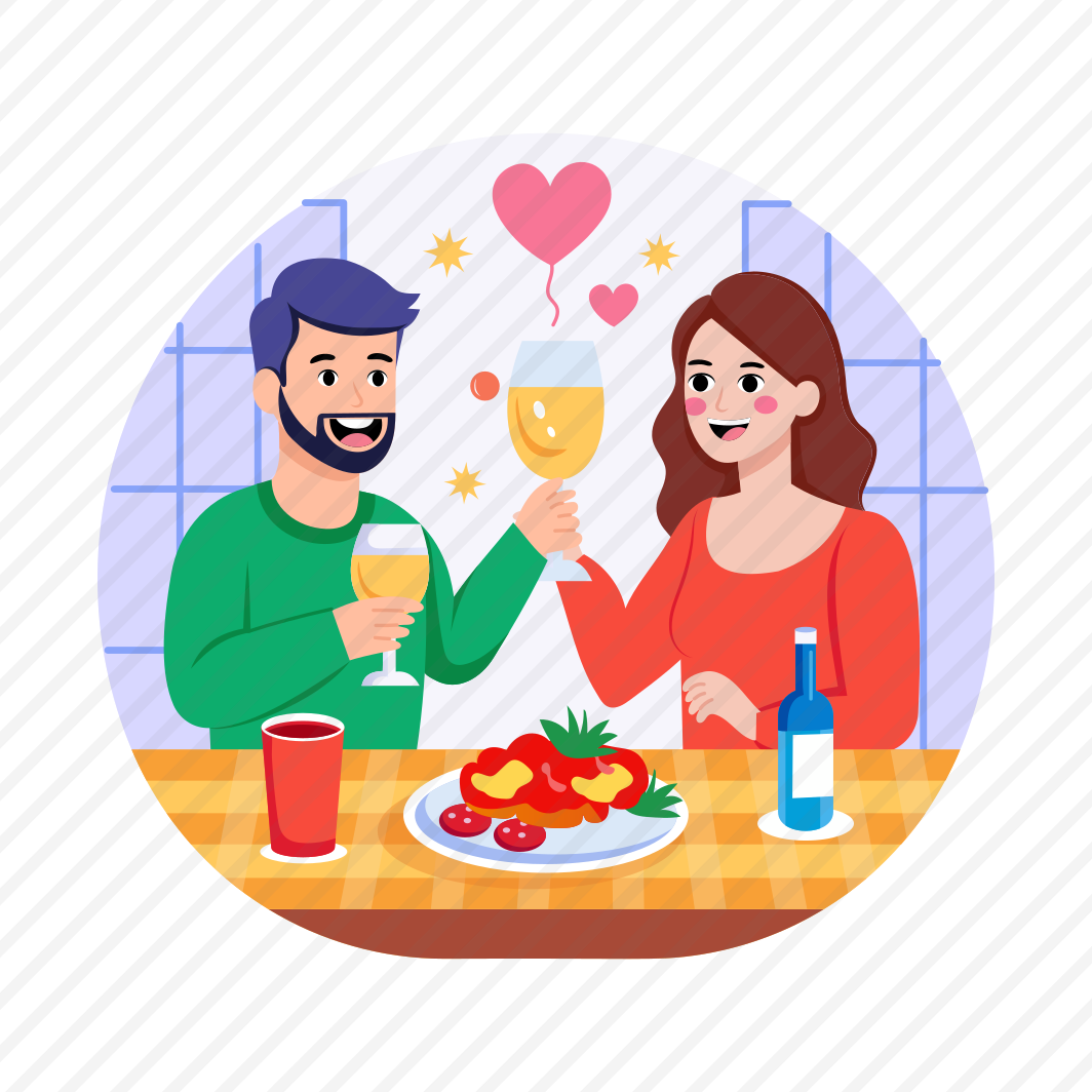 Drink Celebration, Cheering, Beverage, Couple, Party preview