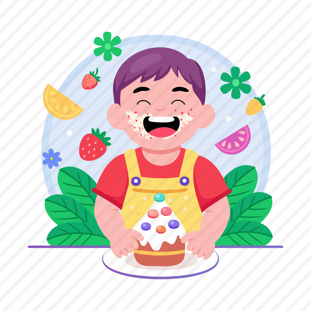 Eating Cupcake, Confectionery, Sweet, Dessert, Food preview