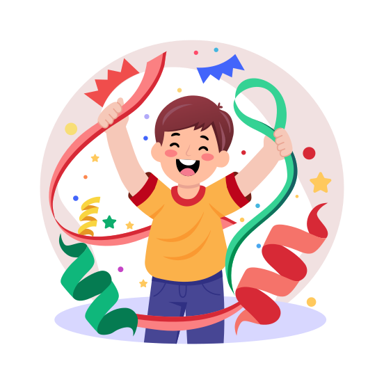 Swirl Decoration, Party, Confetti, Decoration, Celebration, illustration