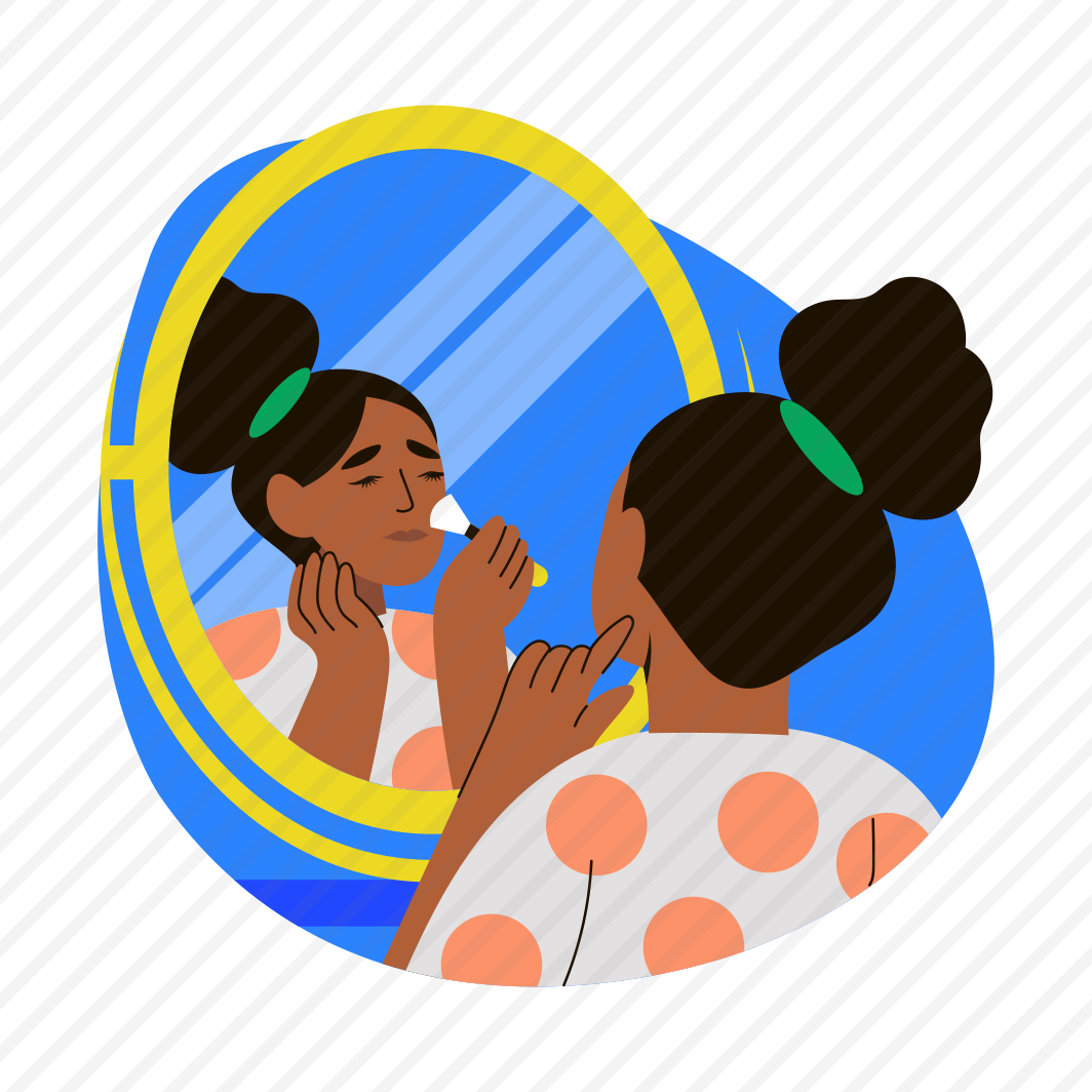 Applying Blush, Tint, Makeup, Cosmetics, Beauty preview