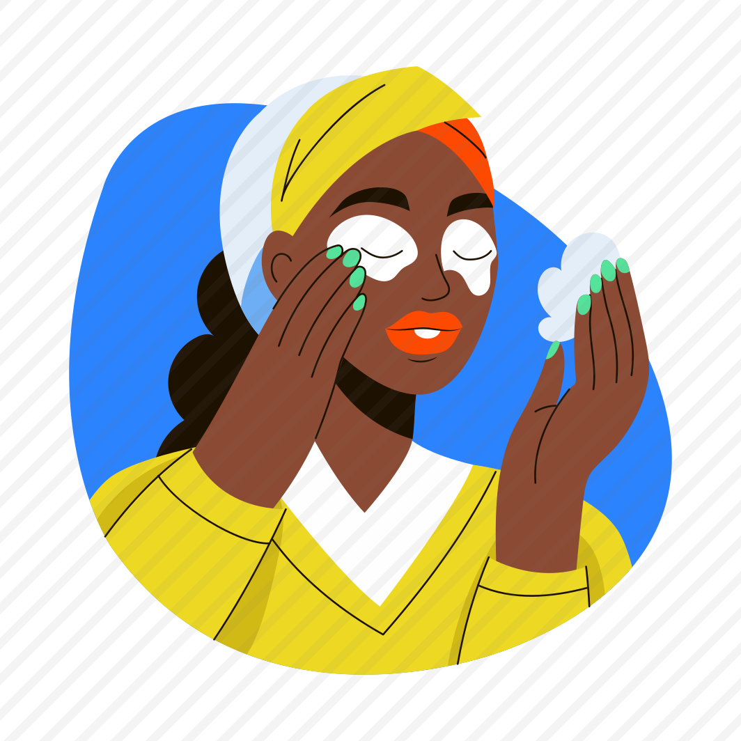 Applying Cream, Moisturizing, Hydrating, Pampering, Skincare, preview