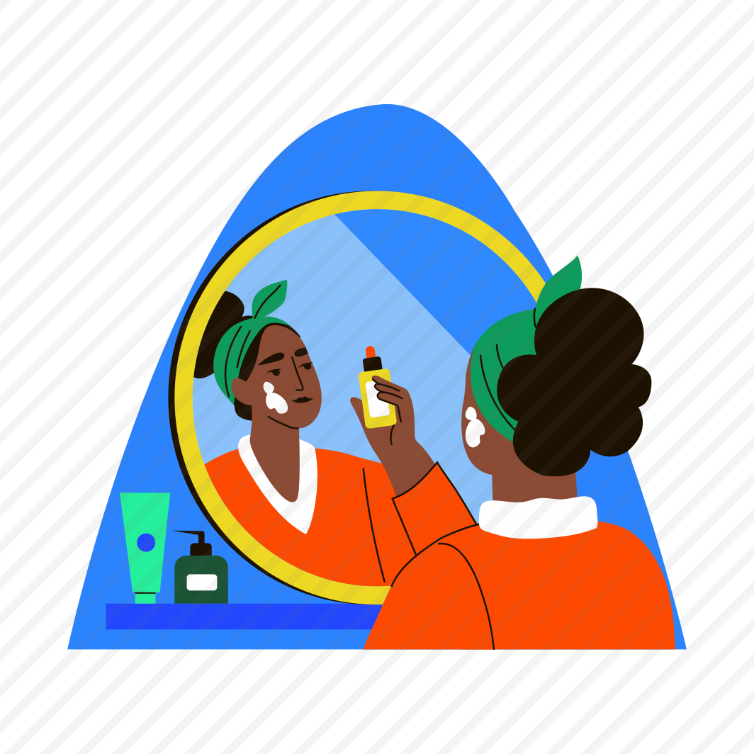 Applying Serum, Moisturizing, Hydrating, Skincare, Cosmetics, preview