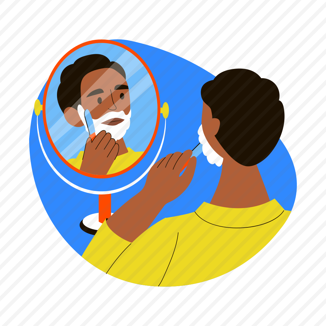 Razor Shaving, Grooming, Skincare, Beauty, Character preview