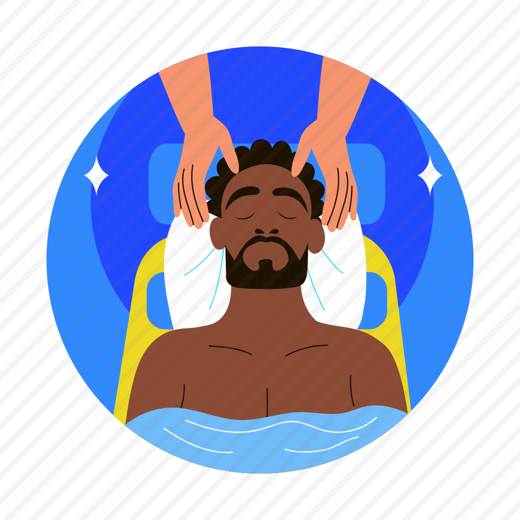 Scalp Massage, Head Massage, Therapy, Spa, Wellness, preview