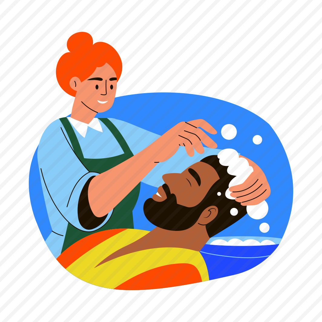 Shampooing, Washing, Spa, Scalp Massage, Beauty preview