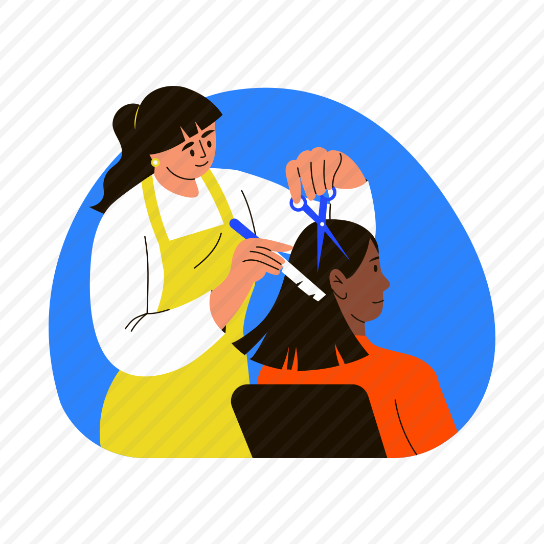 Trimming Hair, Cutting, Hairdresser, Stylist, Grooming preview