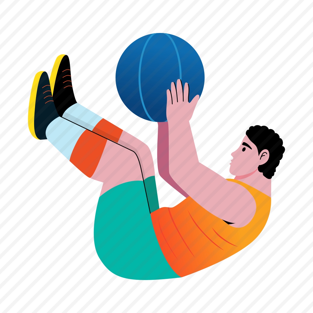 Ball Exercise, Gymnastic, Stability, Character, Workout, preview