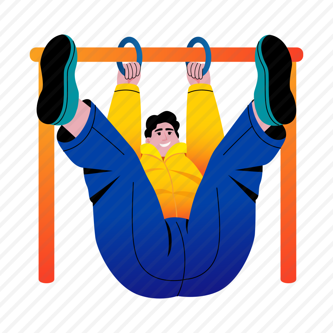 Chin Ups, Calisthenics, Pullups, Workout, Character, preview