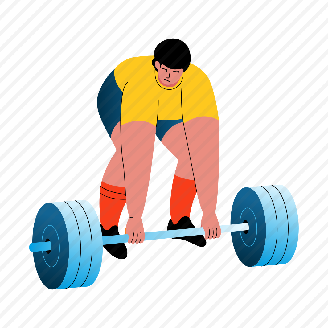 Deadlift, Dumbbell, Barbell, Weightlifting, Workout, preview