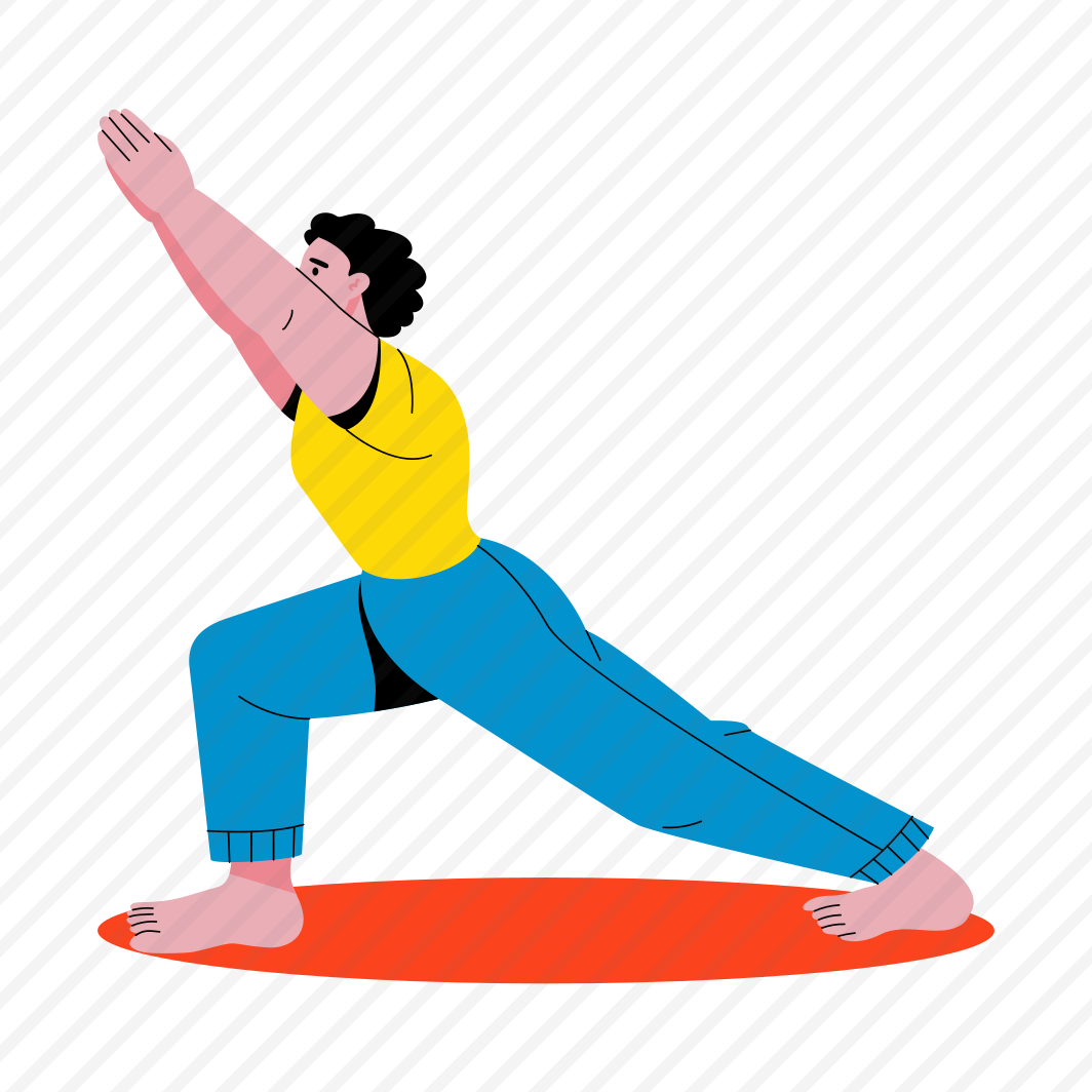 Forward Lunge, Workout, Character, Fitness, Person, preview