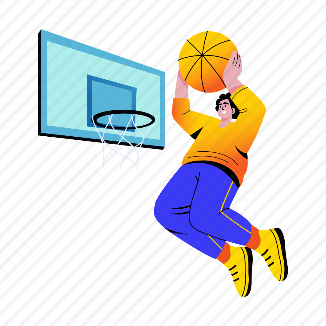 Jump Shot, Basketball, Athletic, Playing, Character preview