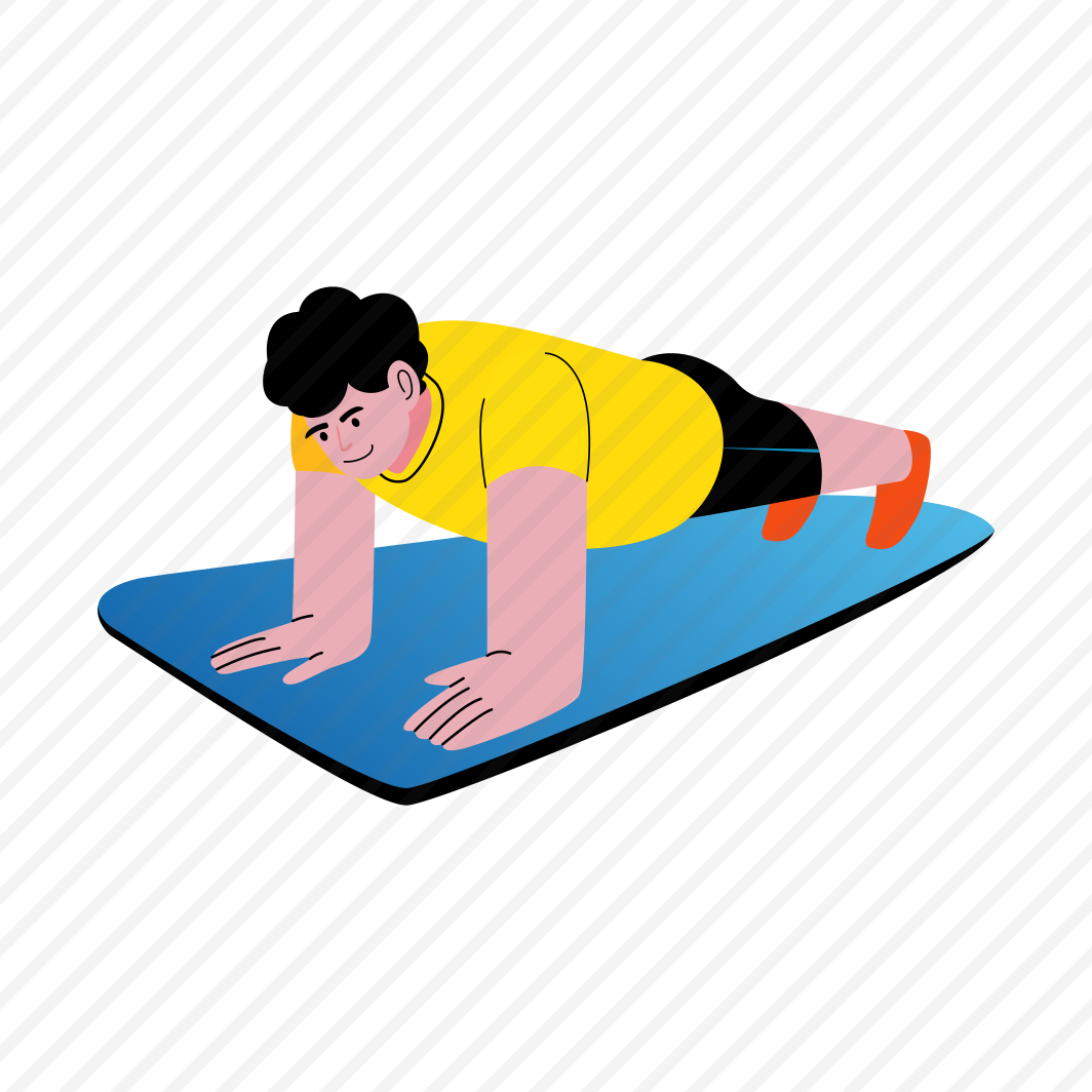 Push Ups, Calisthenic, Workout, Character, Exercise, preview