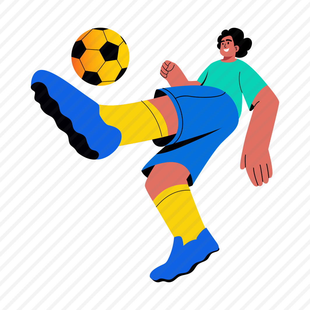 Soccer, Playing, Basketball, Goalkeeper, Character, preview