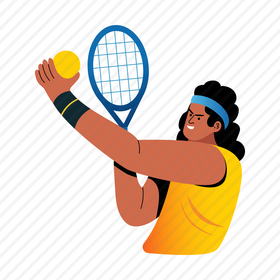 Tennis, Playing, Athlete, Sports, Character, preview