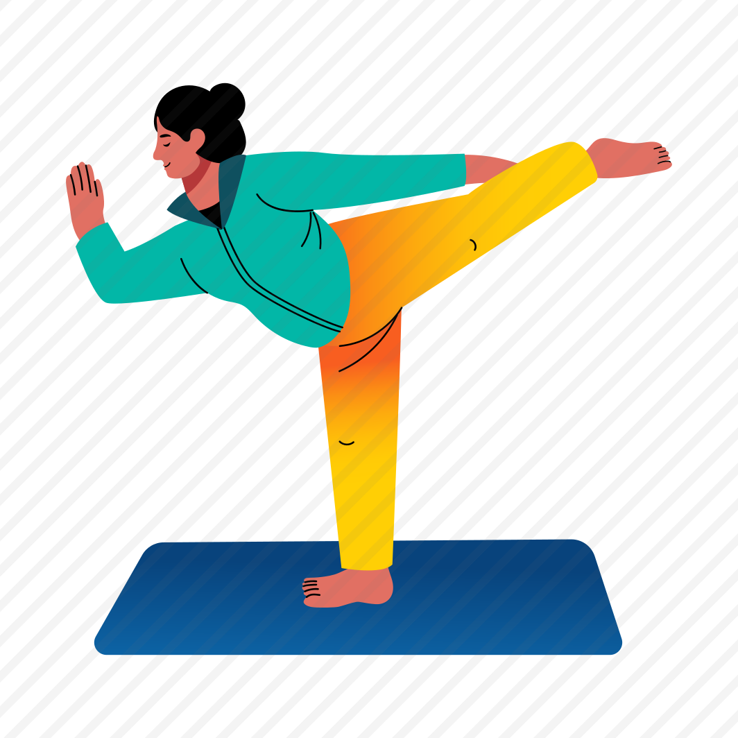 Yoga, Meditation, Pose, Fitness, Character, preview