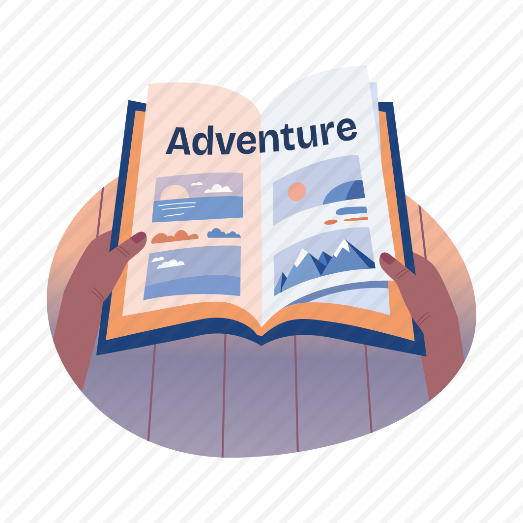 Adventure Book, Travel, Memories, Photobook, Picture Book preview