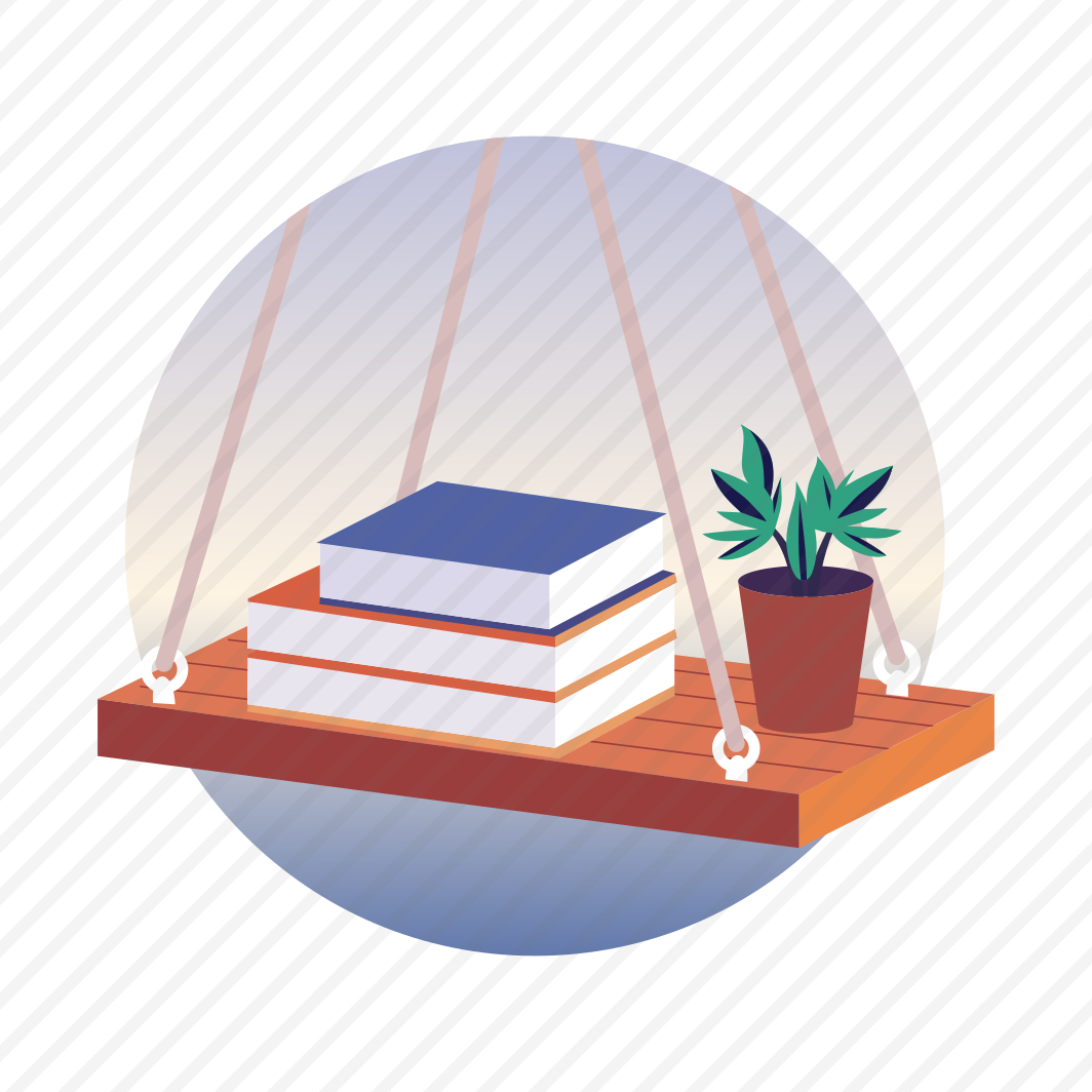 Floating Shelf, Rack, Books, Organizer, Fixture preview