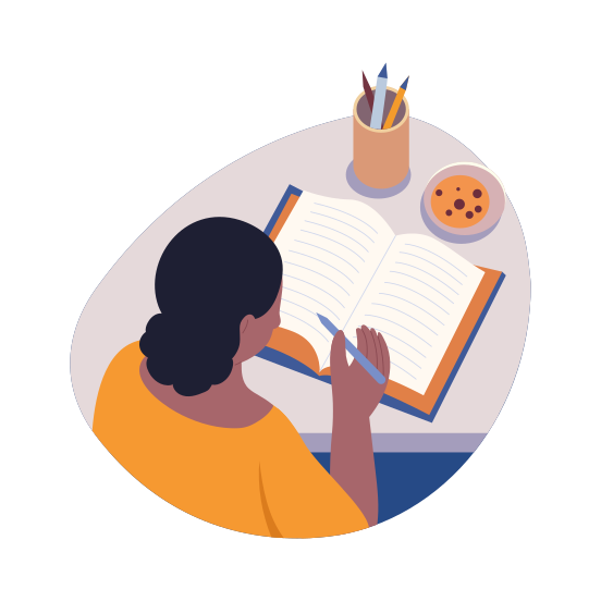 Handbook, Reading, Study, Learning, Literature illustration