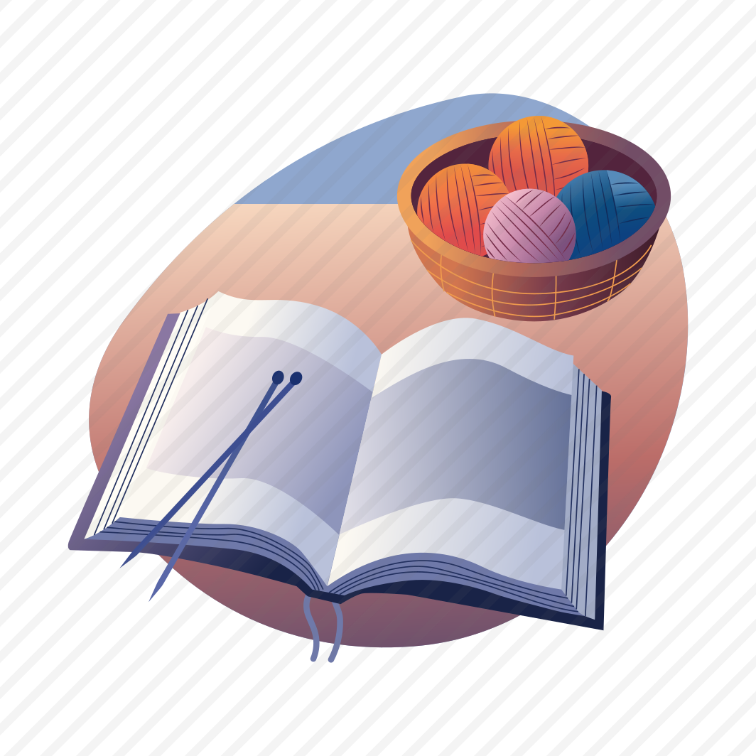 Knitting Guide, Crocheting, Book, Handbook, Handcrafting preview