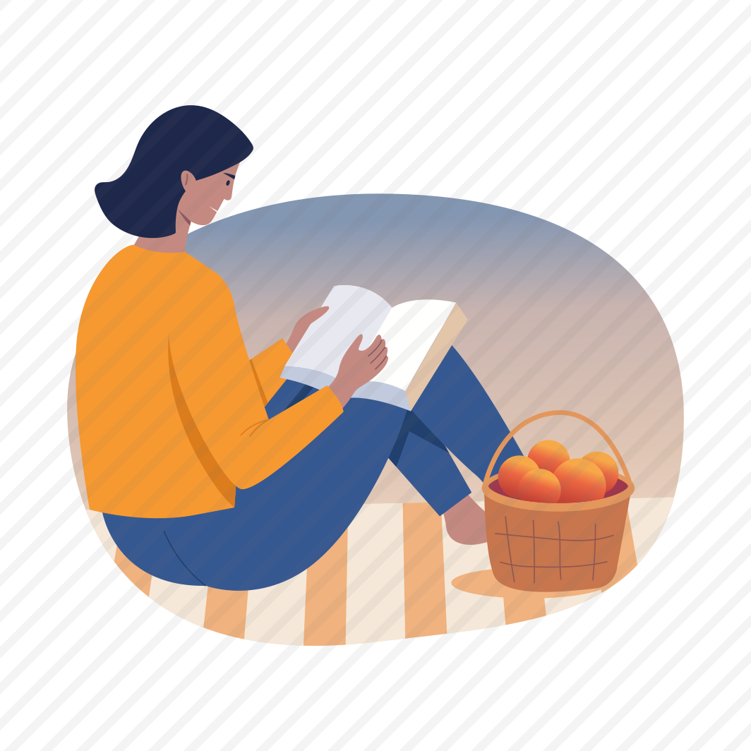 Picnic Reading, Outdoor, Pastime, Activity, Hobby preview