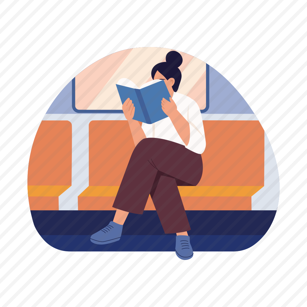 Subway Reading, Travel, Passenger, Book, Activity, preview