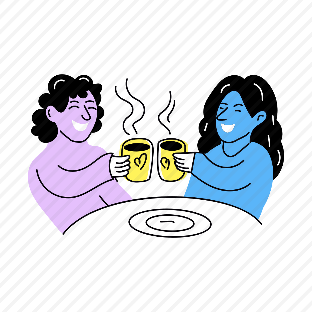 Coffee Cheers, Toast, Drinking, Best Friends, Friends Day, preview