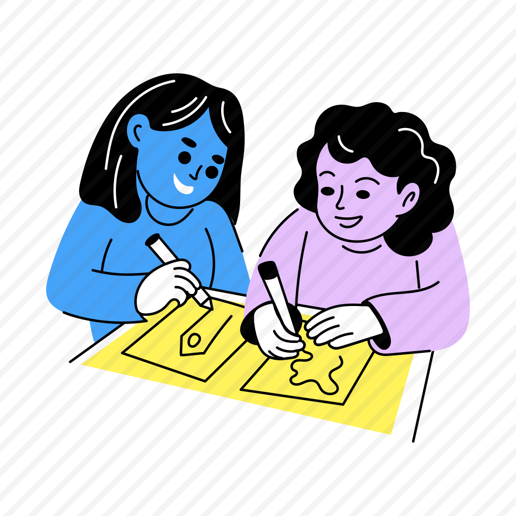 Friends Sketching, Drawing, Activity, Best Friends, Friends Day preview