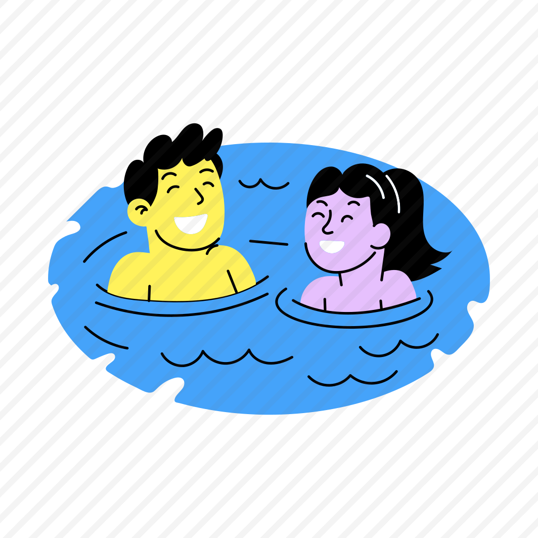 Friends Swimming, Diving, Bathing, Best Friends, Friends Day, preview