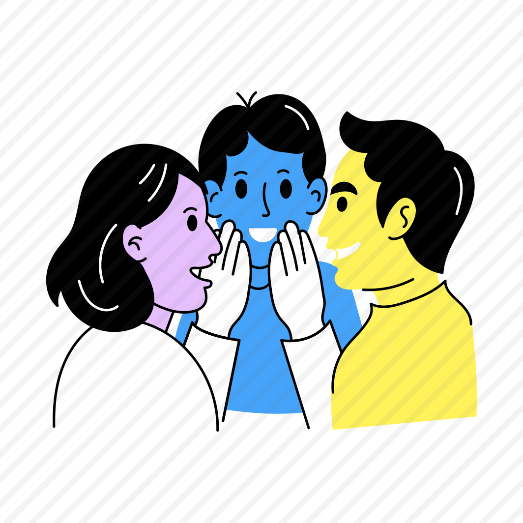 Gossiping, Whispering, Sharing Secrets, Best Friends, Friendship preview