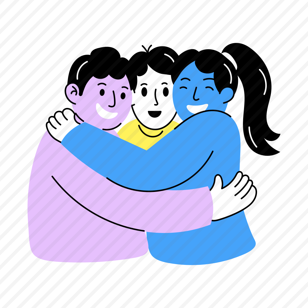 Group Hug, Cuddle, Best Friends, Friends Day, Friendship preview