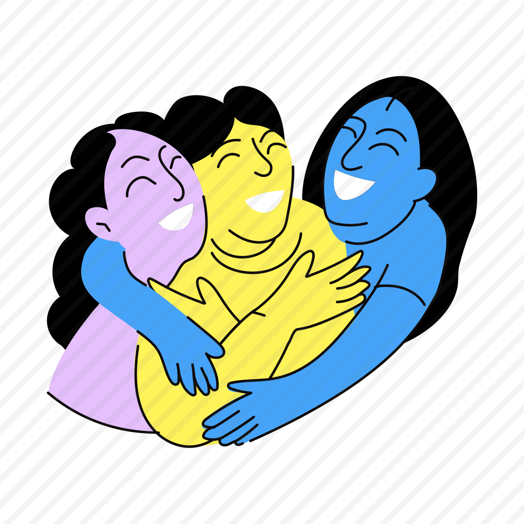 Hugging, Cuddling, Togetherness, Friends Day, Friendship preview