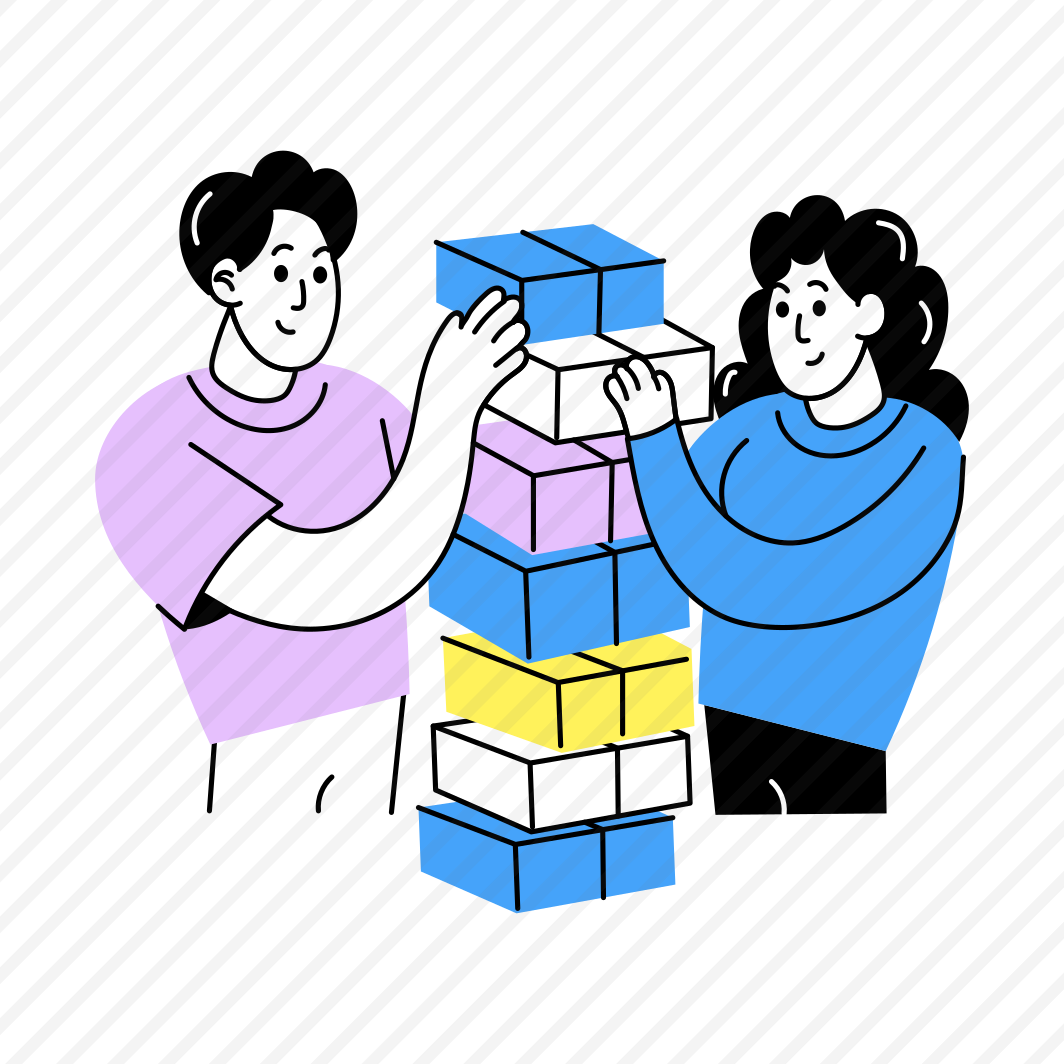 Jenga Challenge, Stack Game, Playing, Best Friends, Friends Day preview