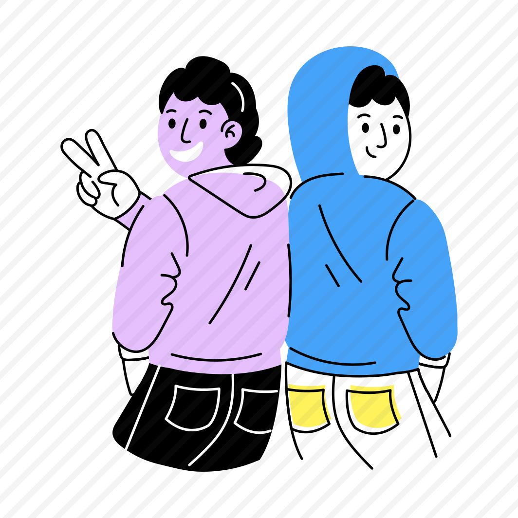 Matching Hoodies, Twinning, Friends, Best Friends, Friends Day, preview