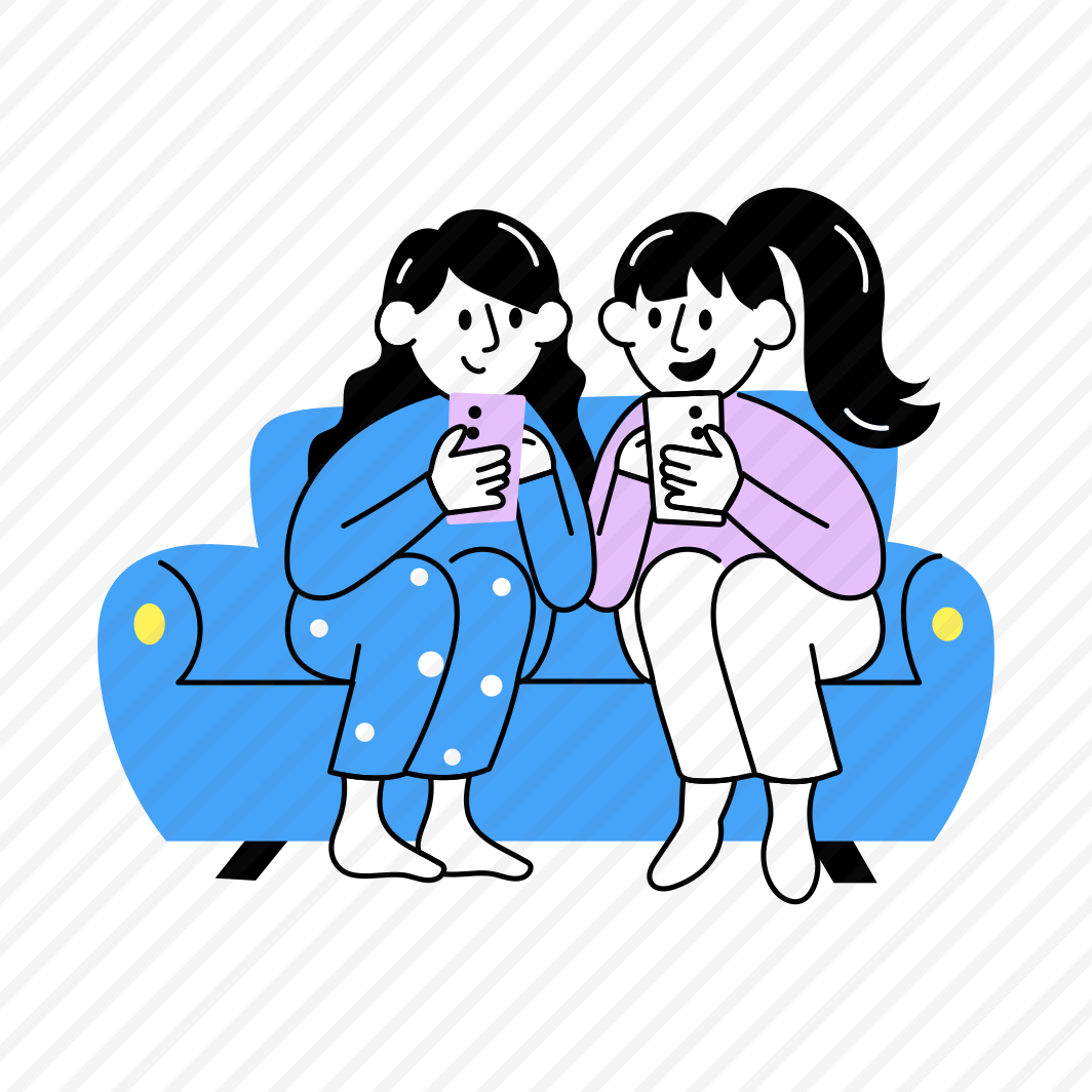 Sharing Content, Social Media, Using Mobile, Friends, Friendship preview