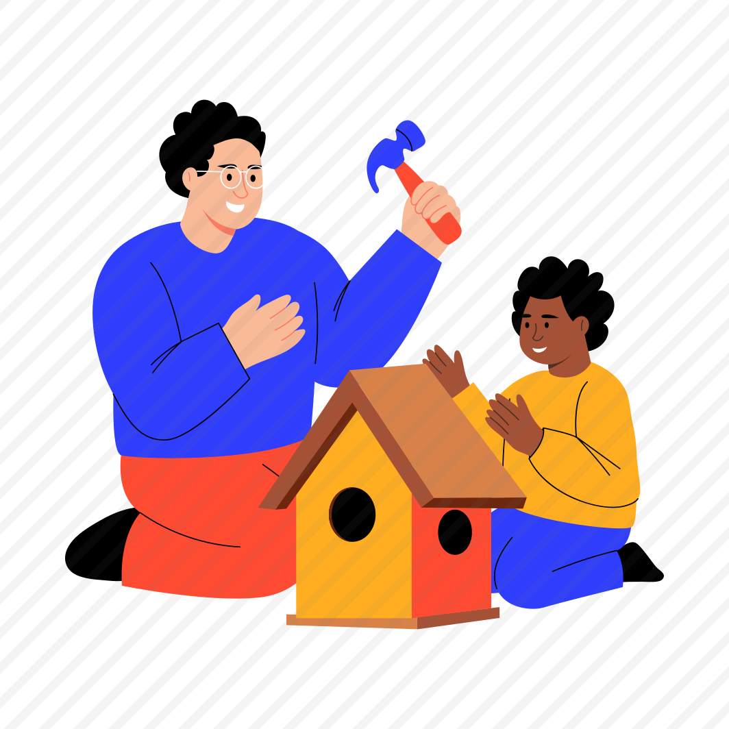 Building Birdhouse, Family, Fun, Activity, Parenting preview