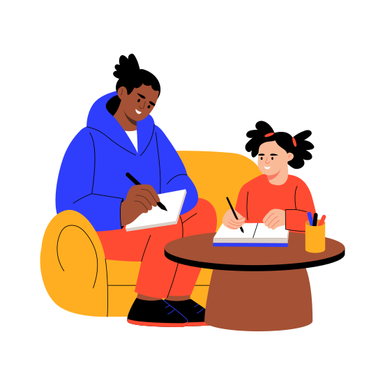 Study Help, Learning, Education, Homework, Parenting illustration