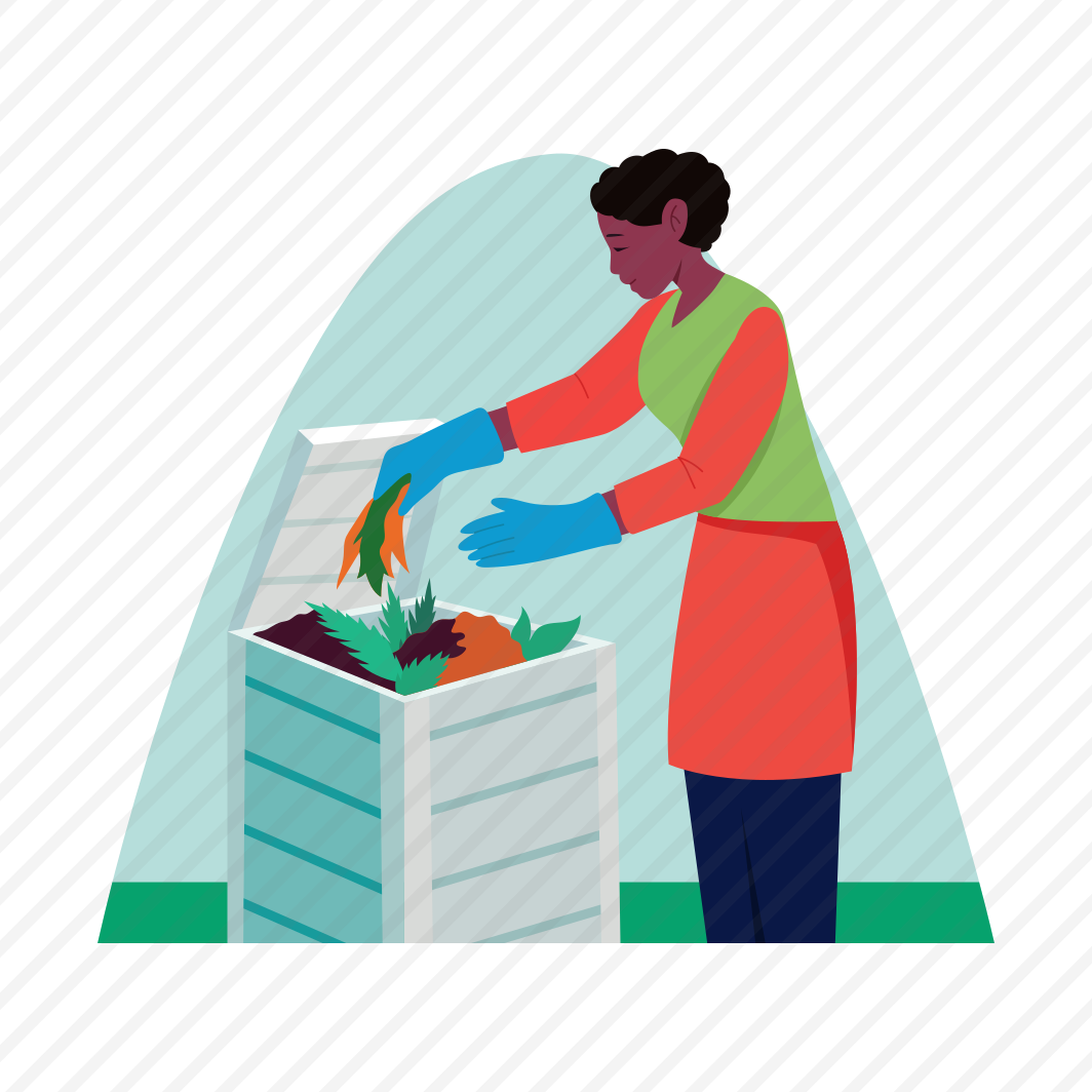 Composting Waste, Biodegradable, Recycling, Reuse, Sustainability, preview