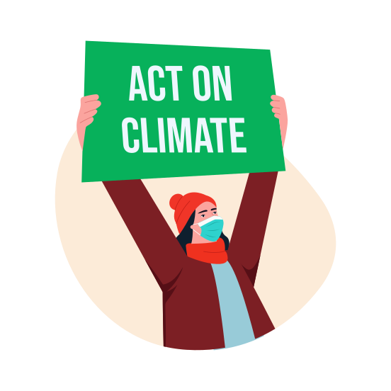 Environmental Protest, Demonstration, Advocacy, Awareness, Activist, illustration