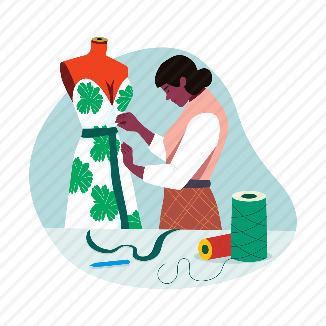 Sustainable Fashion, Stylist, Tailor, Designer, Stitching preview