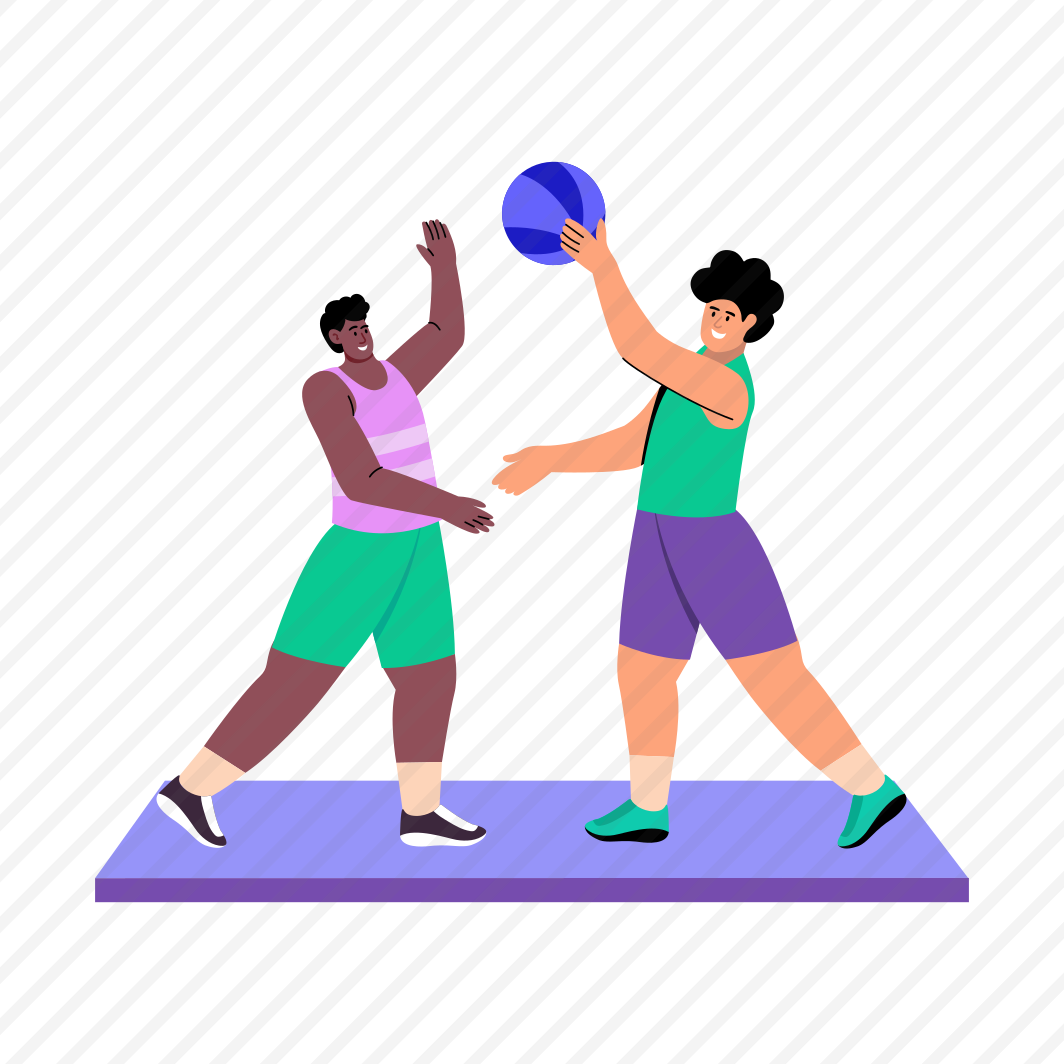 Ball Toss, Sport, Partners, Playing, Sports preview