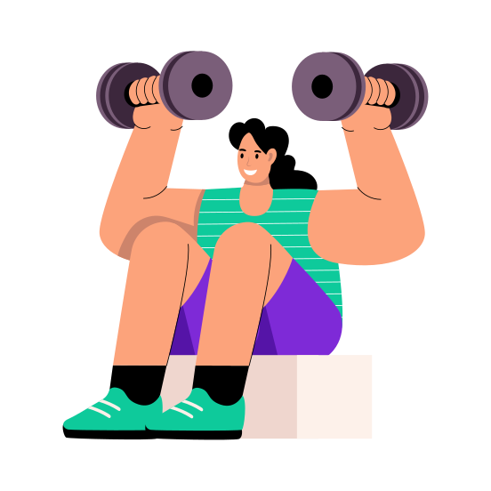 Barbell Exercise, Deadlift, Dumbbell, Fitness, Workout, illustration